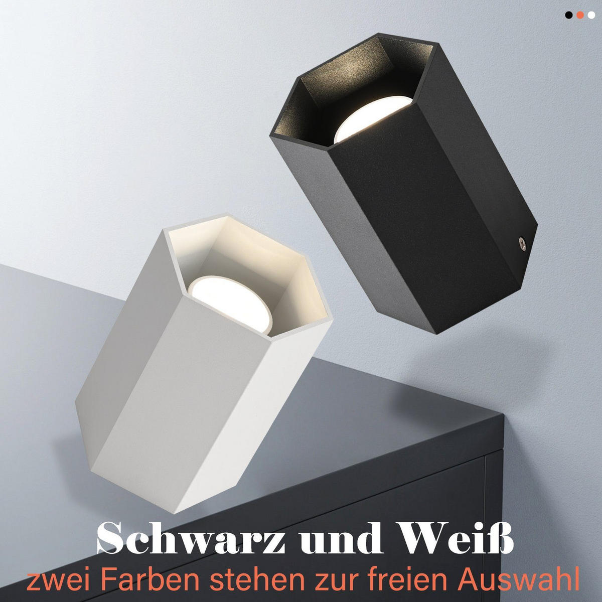 STRAHLER Emma 11/9/11 cm - Schwarz, Metall (11/9/11cm) - Nettlife