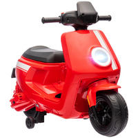 KINDER Elektro-Motorrad - Rot, Metall (90/39/61cm) - AIYAPLAY