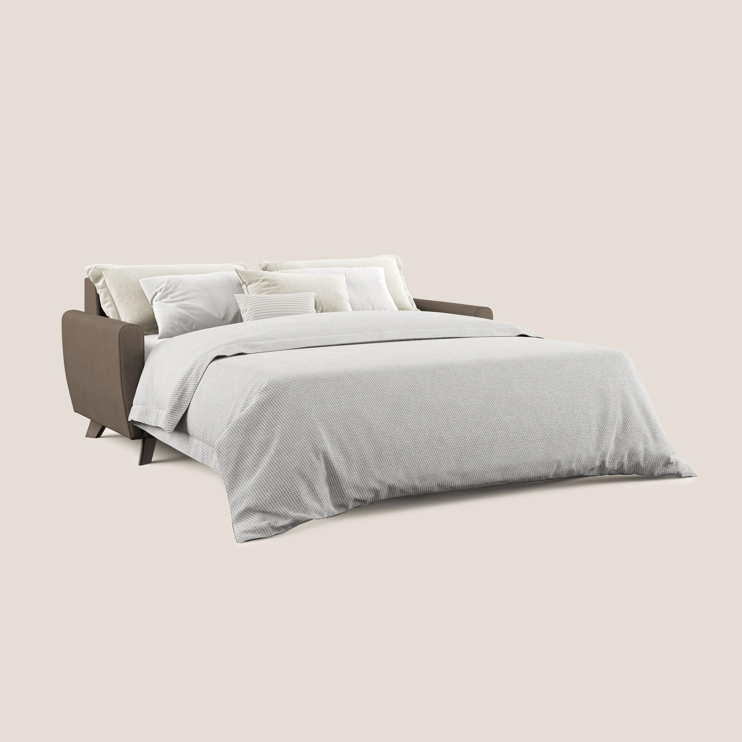 SCHLAFSOFA Callisto - Braun, Textil (188/97/96cm) - Divani.store