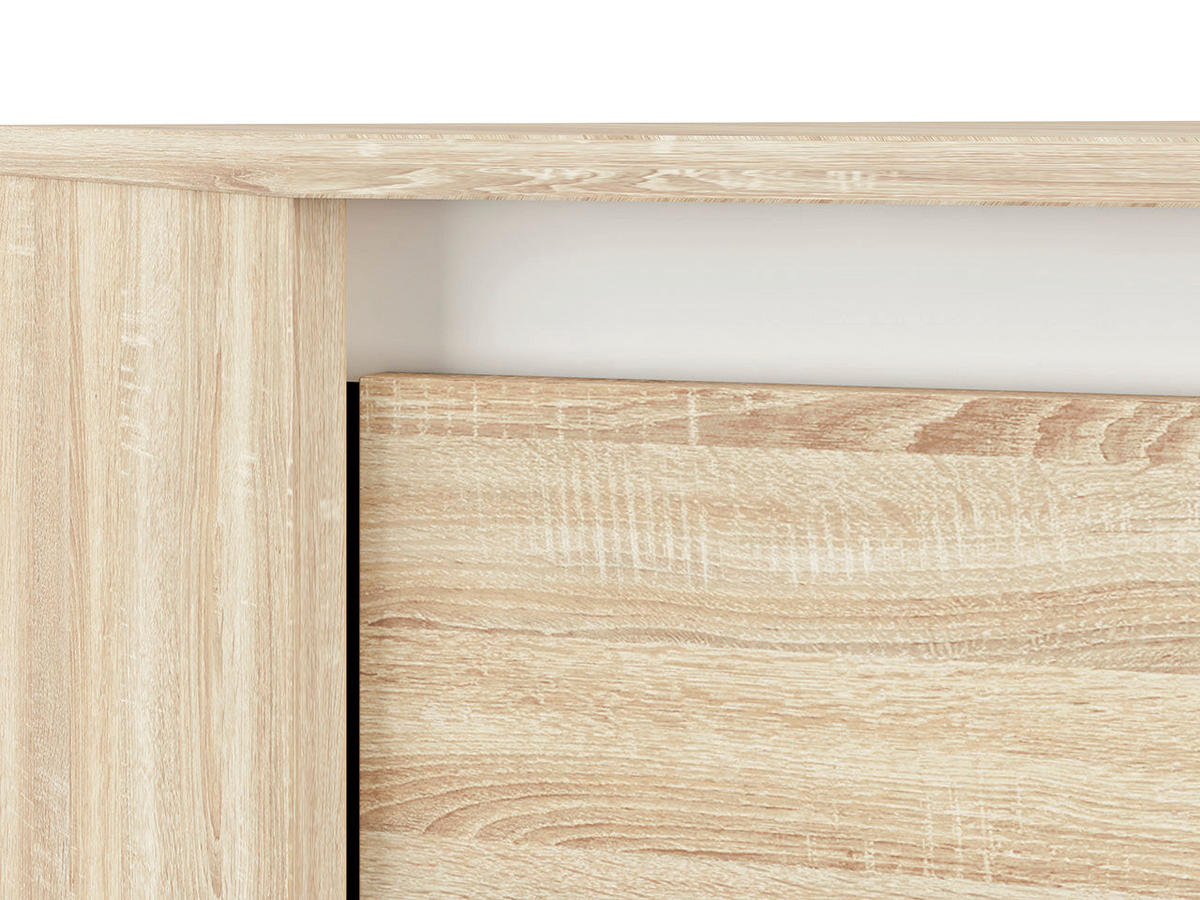 KLEIDERSCHRANK – AVO 04 – 82 cm – Avo – Sonoma Eiche / Dunkelgrau - Dunkelgrau/Sonoma Eiche, Holzwerkstoff (82/200/82cm) - hi-markt