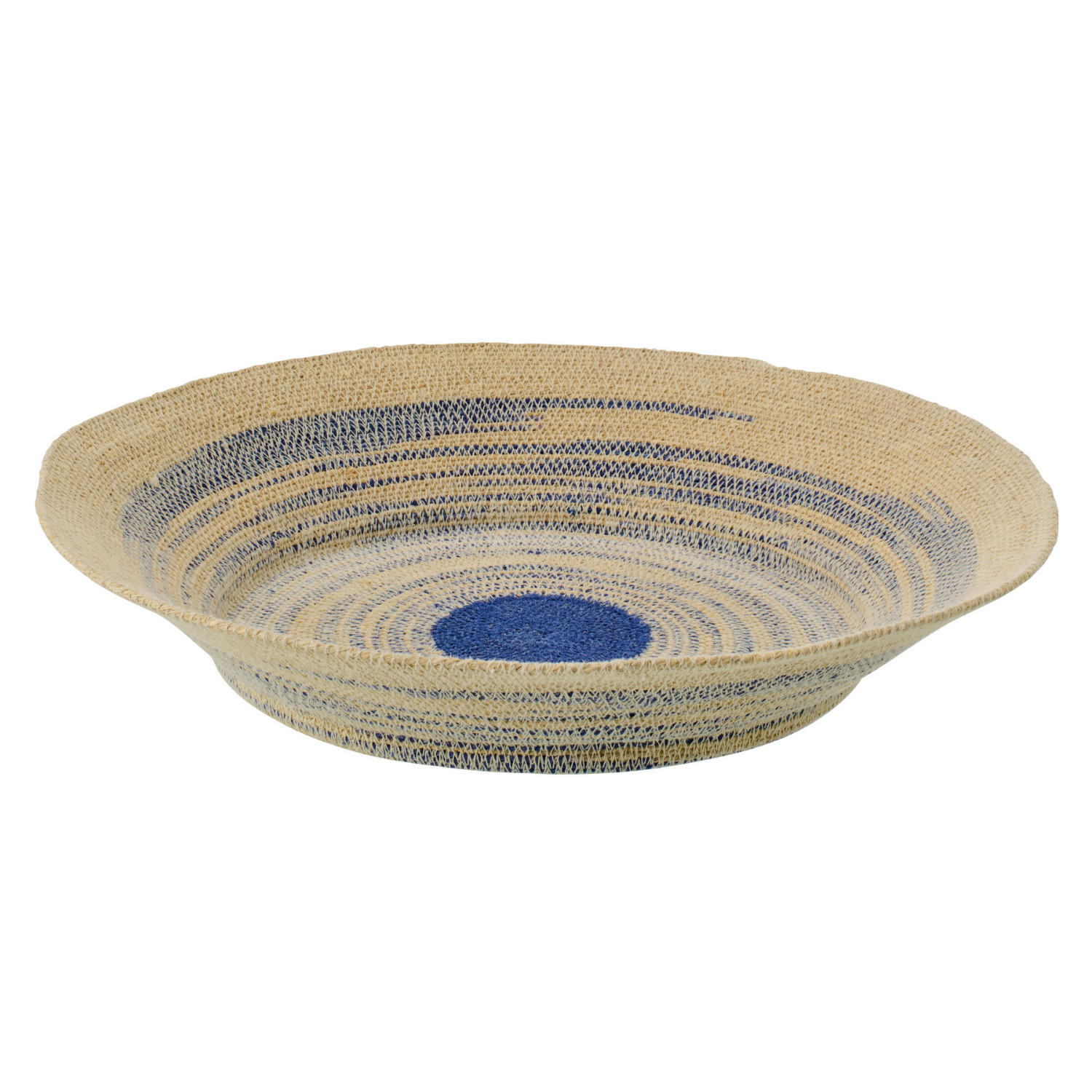 DEKO TABLETT NB - Blau, Naturmaterialien (52/9cm) - J-Line