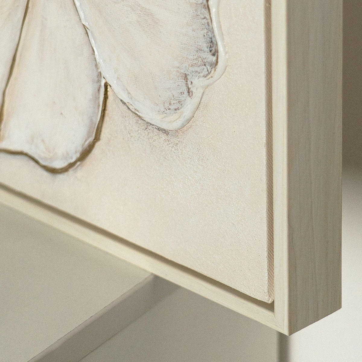 GEMÄLDE Zarte Kontraste Schattenfugenrahmen Beige 9-teilig - Beige, Holz (160/90cm) - YS-art gallery