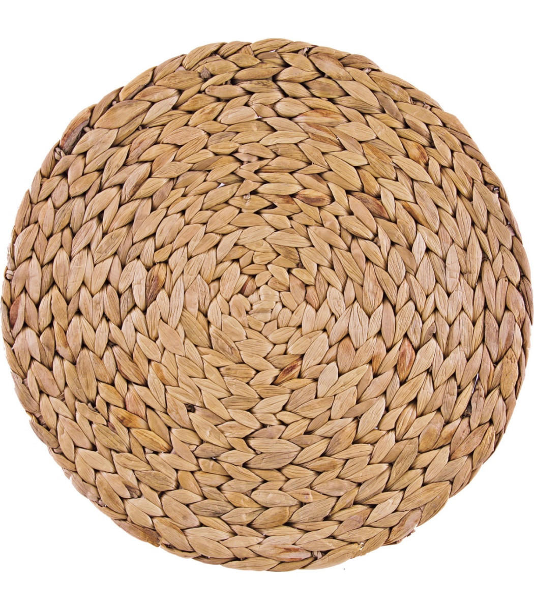 TISCHSET Platzsets - Wasserhyazinthe - ø 30 cm - 4 Stück - Braun, Keramik (30cm) - Cookinglife