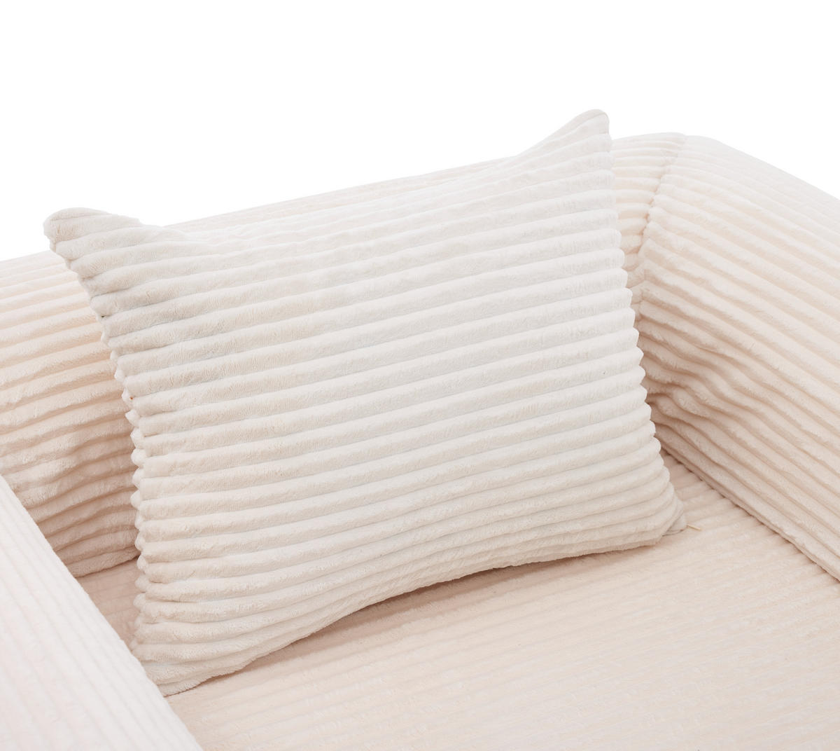 SCHLAFSOFA DE-35175 klappbar 2-in-1 Beige - Beige, Textil (85/65/120cm) - ComfortXL