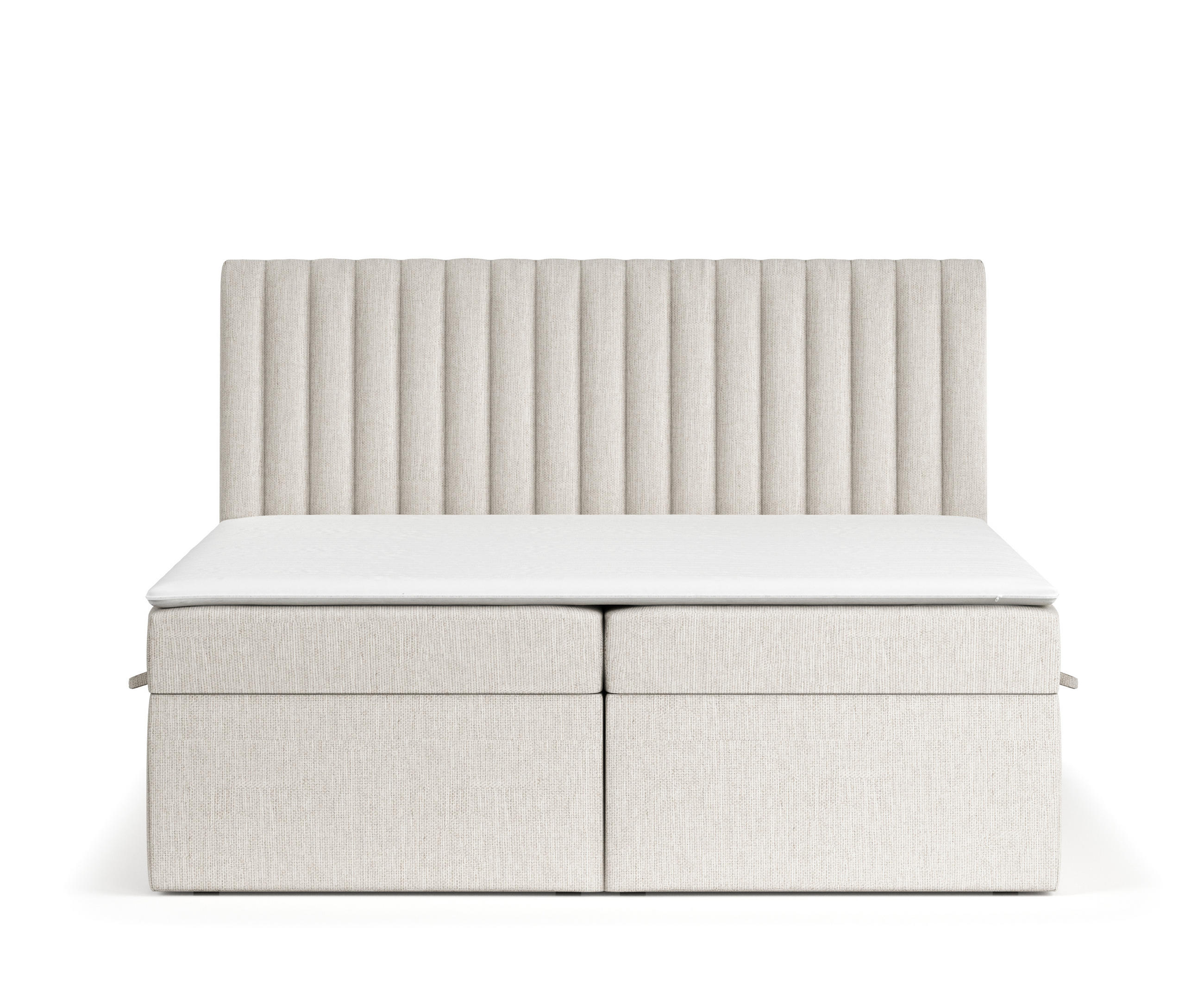 Thumbnail - Maison de Reve Boxbett, Beige, Textil, Buche, Kiefer, H2, Höhe ca. 18 cm, 160x200 cm, Oeko-Tex® Standard 100, FSC 100%, ...