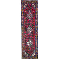 TEPPICH Assadabad Rot 301/84 cm Schurwolle - Rot, Textil (84/301cm) - Looma