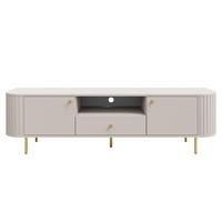 LOWBOARD 180 cm breit beige OVI - Beige, Holzwerkstoff (180/42/42cm) - Compleo24