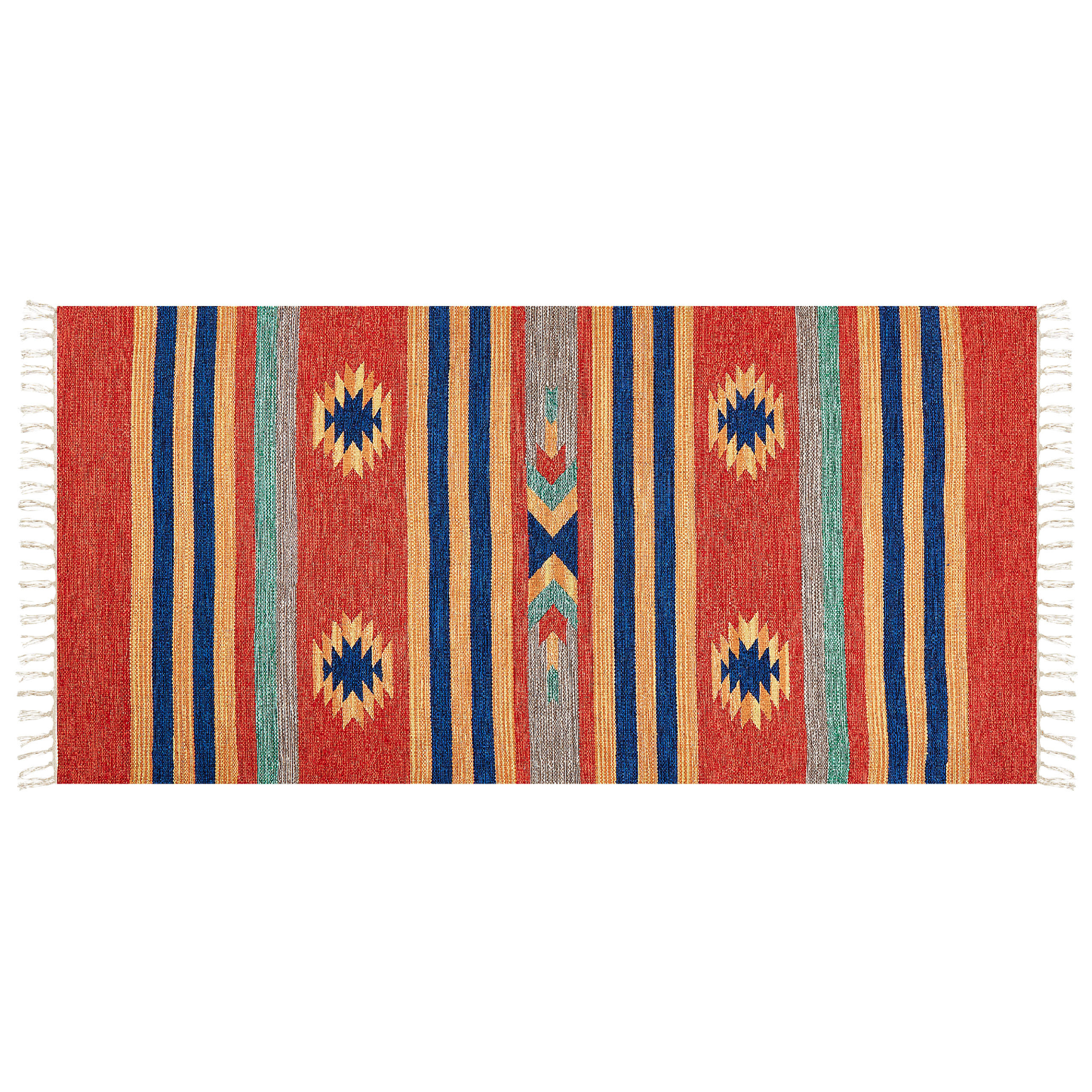 KELIM-TEPPICH Hatis 150/80 cm - Multicolor, Textil (80/150cm) - Beliani