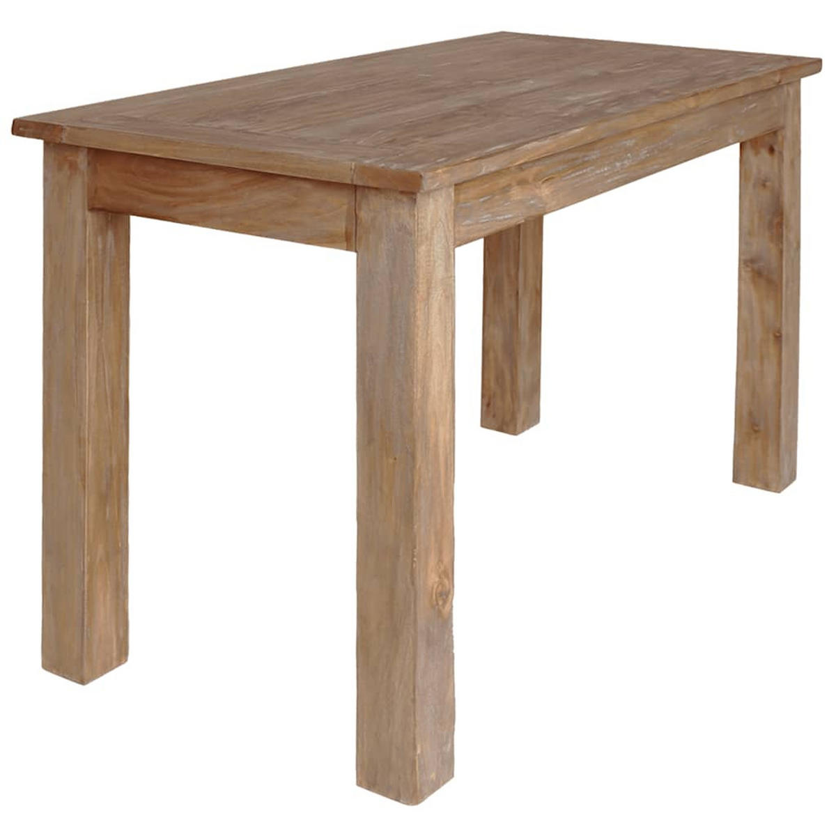 ESSTISCH Massives Mahagoniholz 120/60/77 Cm - Braun, Holzwerkstoff (120/60/77cm) - vidaXL
