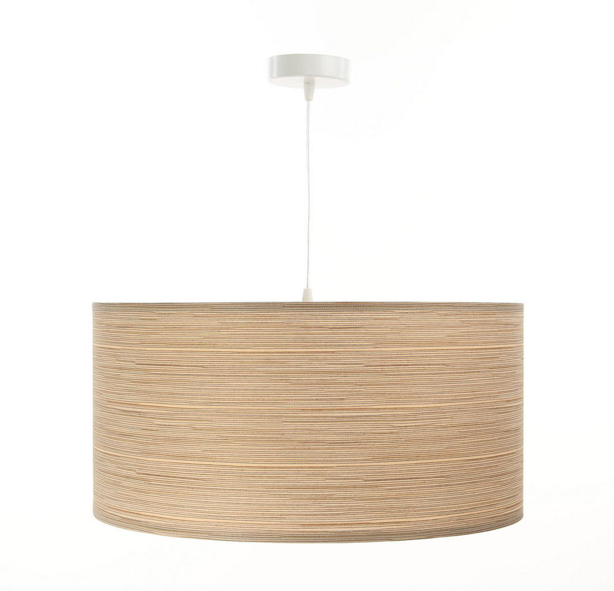 HÄNGELEUCHTE Beige 50/25 cm - Beige, Kunststoff (50/0.6/25cm) - ONZENO