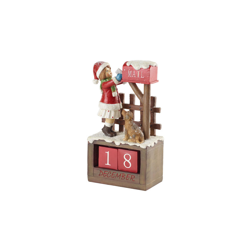 Villeroy & Boch Kalendermädchen Mehrfarbig 8x22.5x12.5 cm