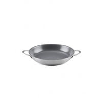 BRATPFANNE Backofenpfanne Keramika - Silberfarben, Metall (28cm) - Kelomat