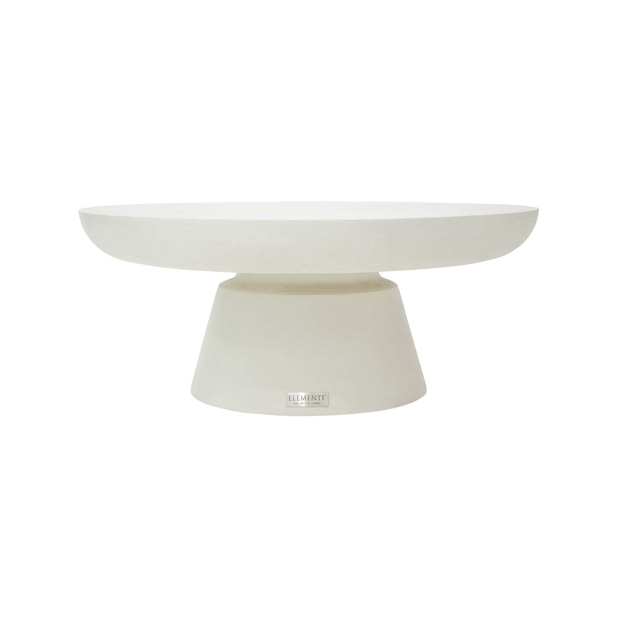Elementi Couchtisch Creme 66x35.6x66 cm