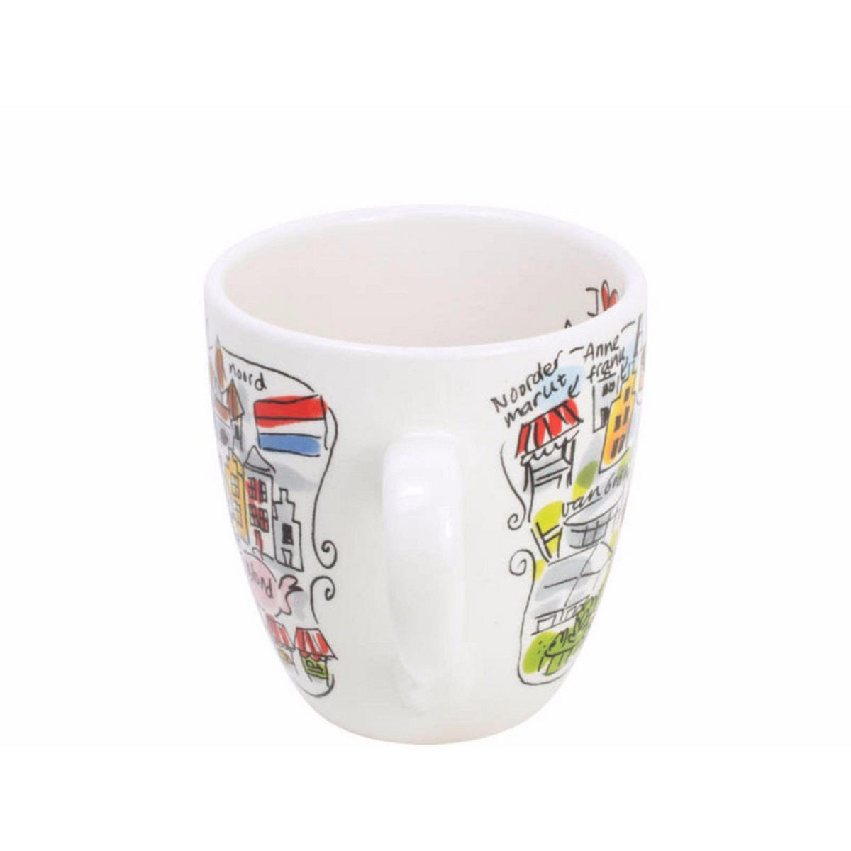 MINI-BECHER Amsterdam in Bunt - 200 ml - Multicolor, Keramik (0.2L) - Blond Amsterdam