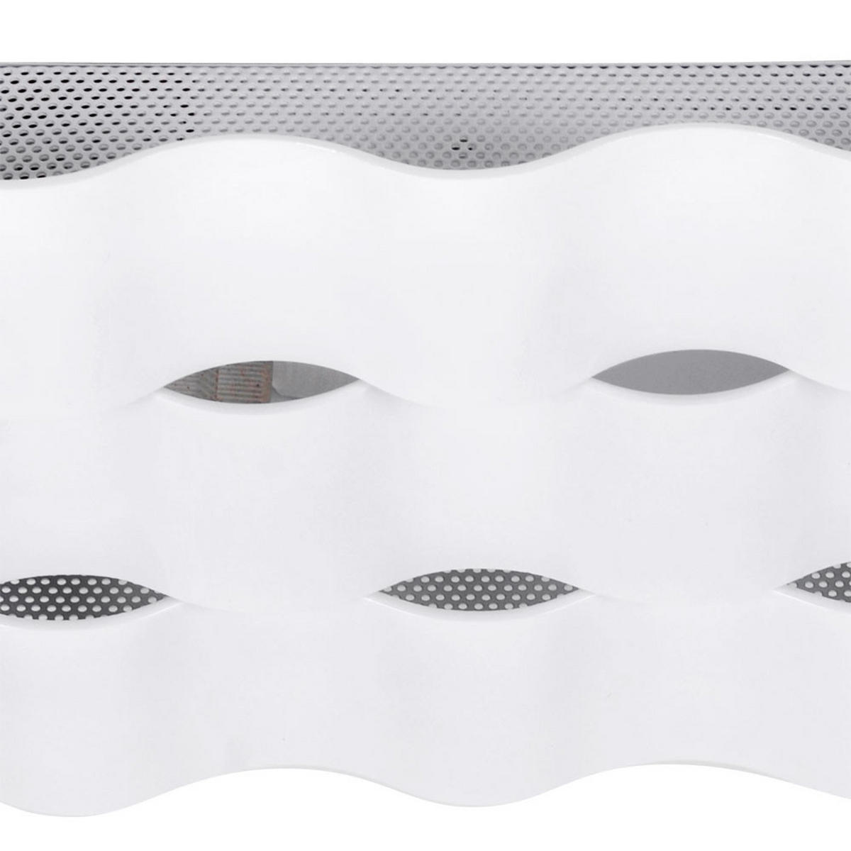 DECKENLEUCHTE Metall Weiß Opalglas - Weiß, Glas (30/30/18cm) - Globo Lighting