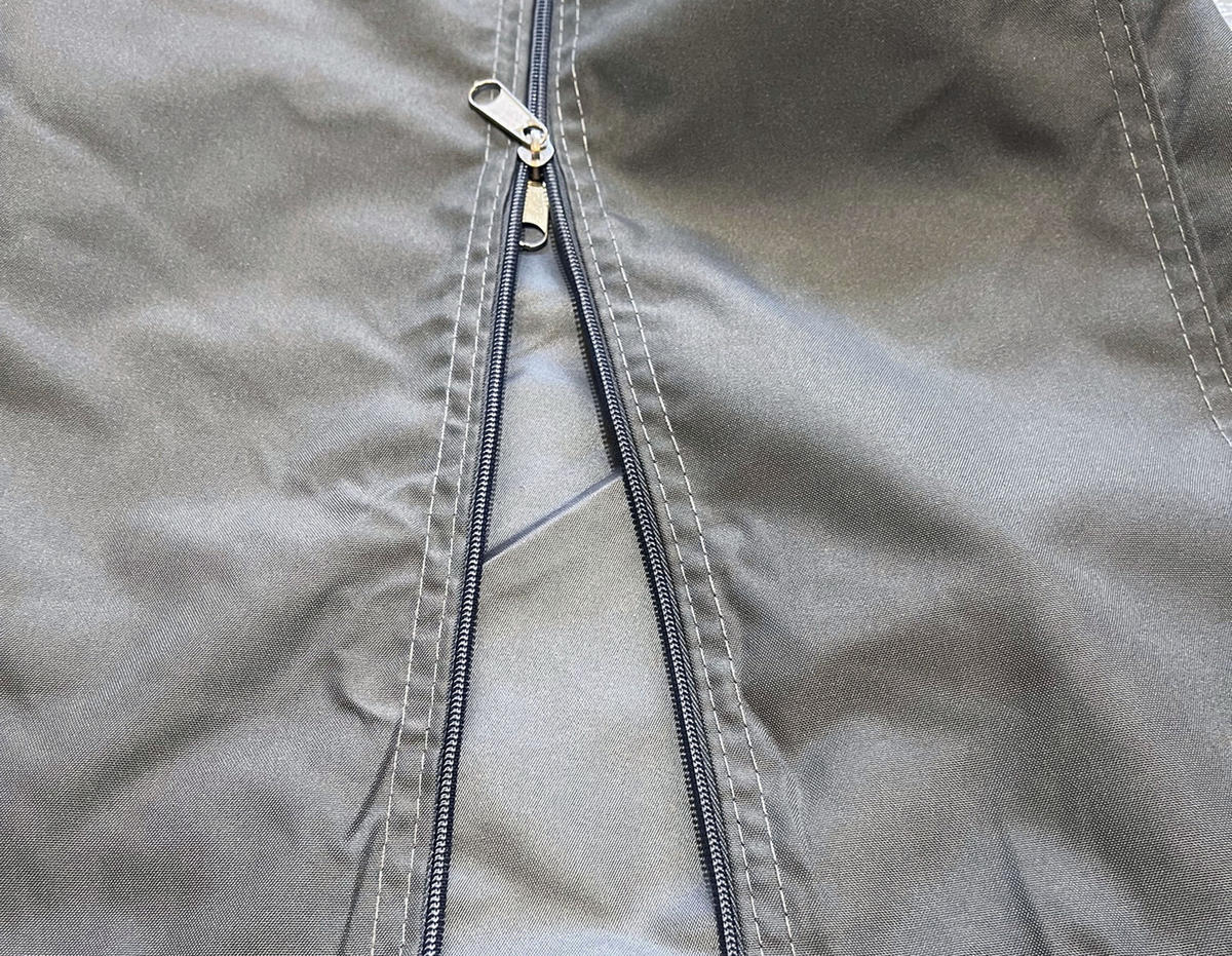 2 Seitenteile mit RV für Pavillon Nizza 3x4m Grau - Grau, Textil (250/190/350cm) - QUICK STAR