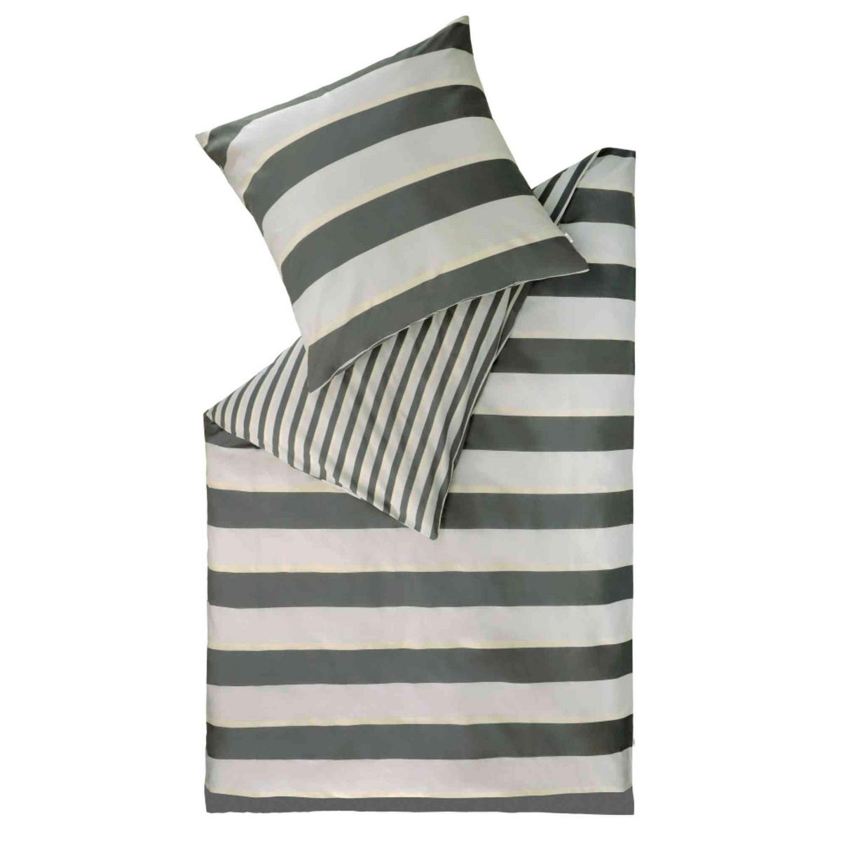 RENFORCÉ BETTWÄSCHE FUN - Grau, Textil (155/220cm) - Esprit