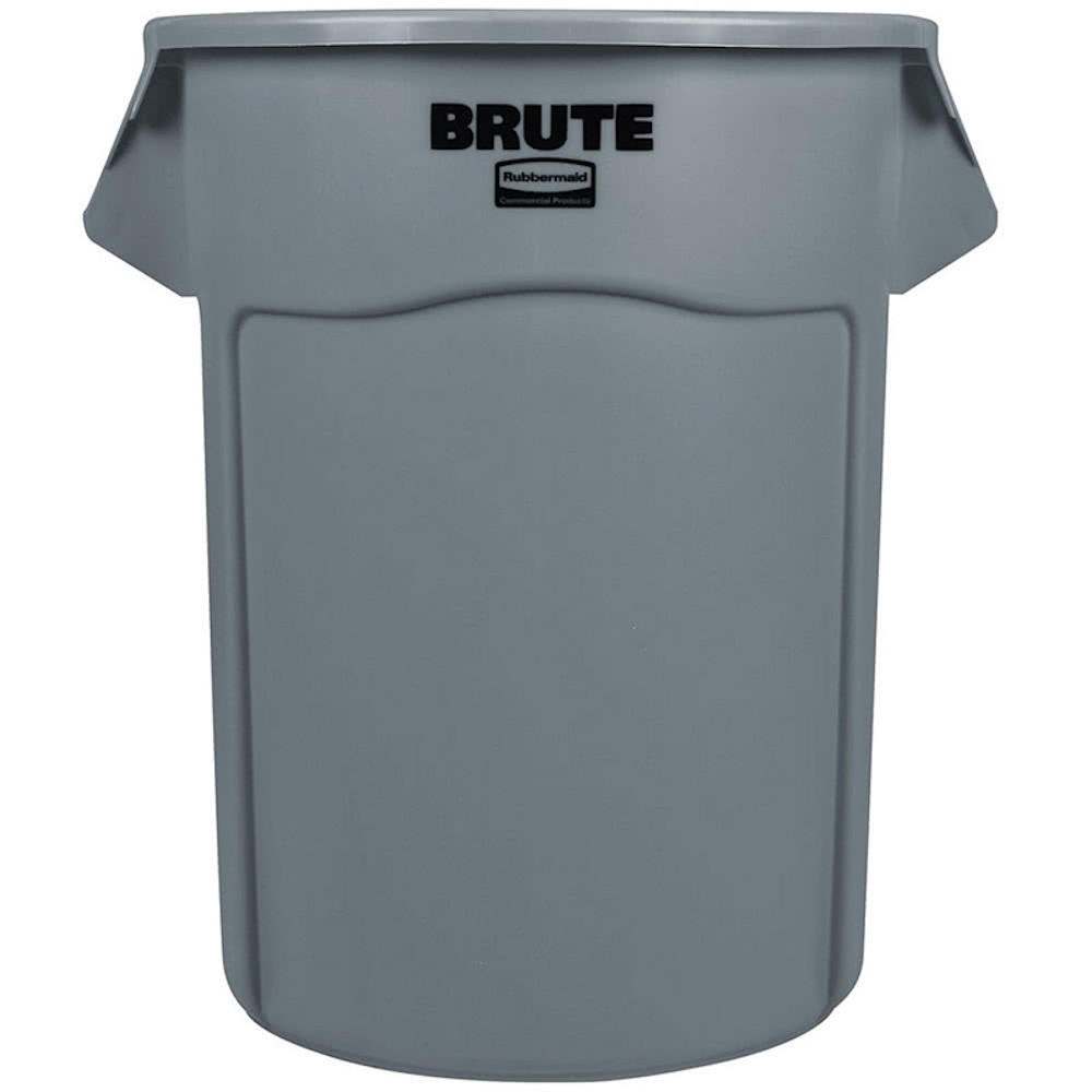 MÜLLEIMER Mit Belüftungskanälen 208,2 Liter Kunststoff Grau - Grau, Metall (67/83.3/67cm) - PROREGAL