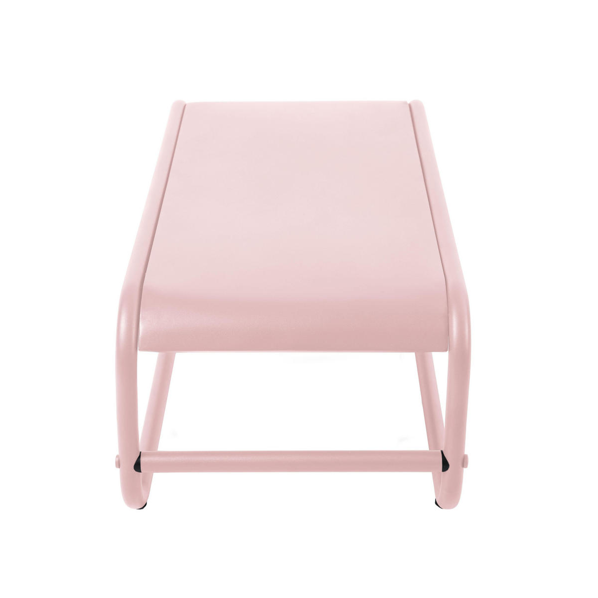 BEISTELLTISCH, puderrosa - Pink, Metall (85/40/30cm) - Oviala