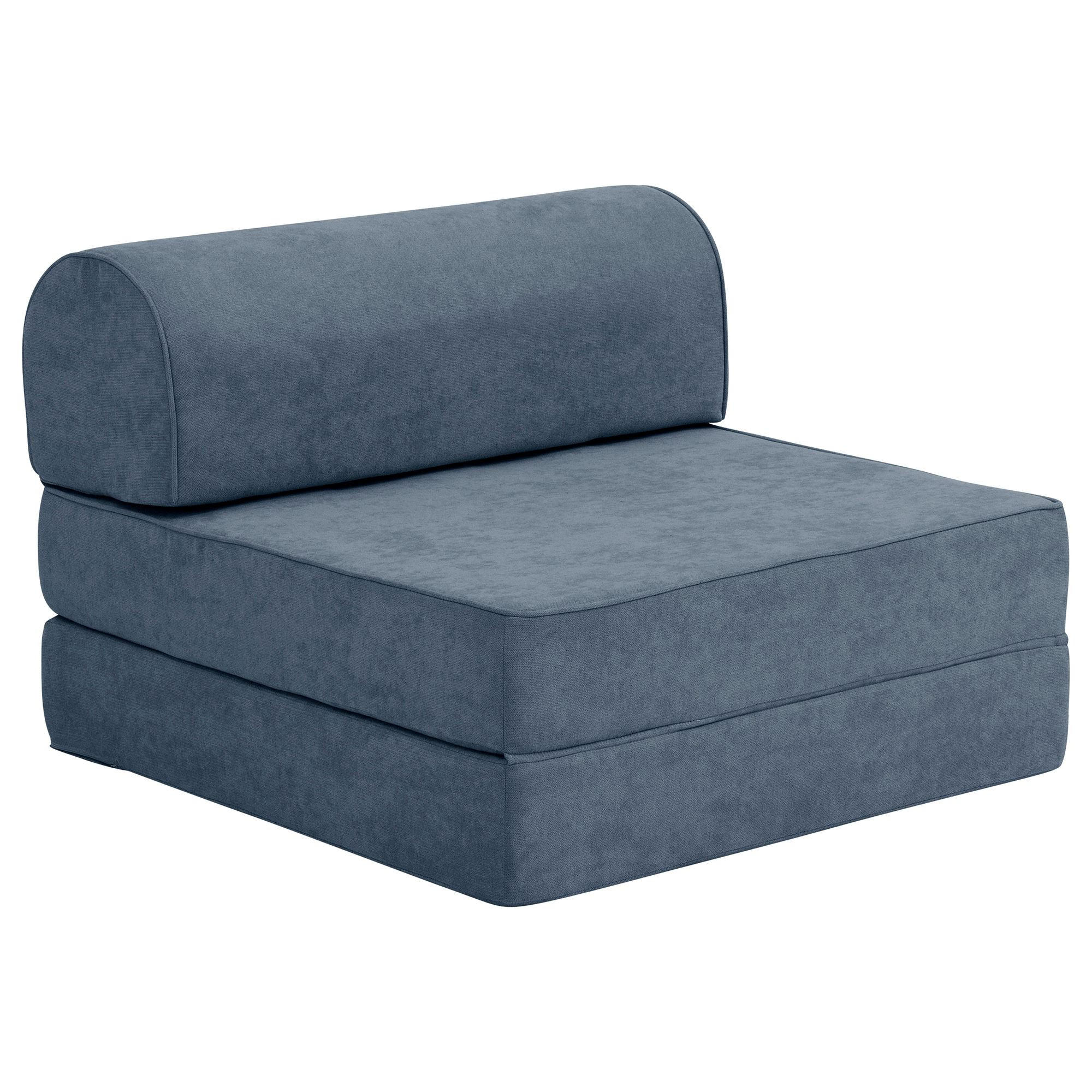 FALTSESSEL Katusha Flachgewebe blau - Blau, Kunststoff (80/57/80cm) - 58aufmkessel