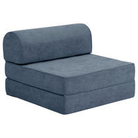 FALTSESSEL Katusha Flachgewebe blau - Blau, Kunststoff (80/57/80cm) - 58aufmkessel