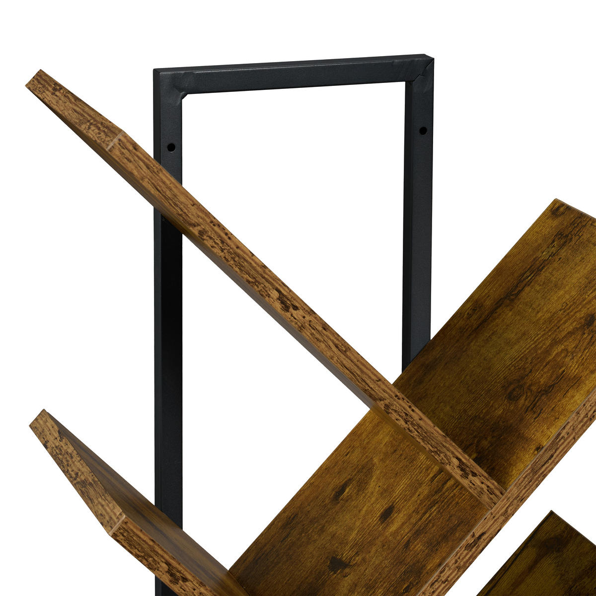 BÜCHERREGAL - Multicolor, Holzwerkstoff/Metall (40/71/21.5cm) - Relaxdays