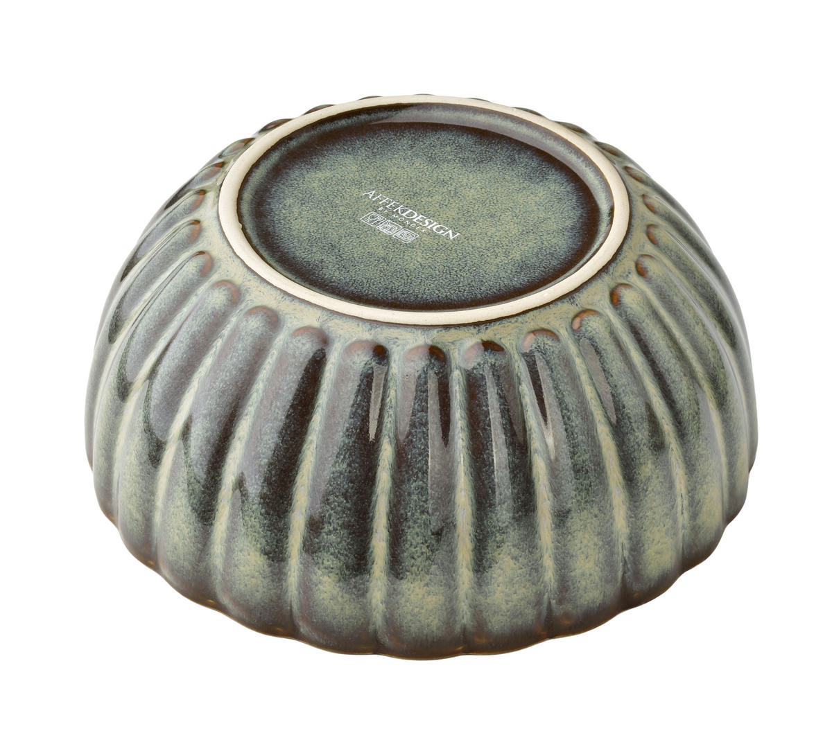 MISKA, porcelán, medová - zelená barva, keramika (17/17/8cm) - Mondex