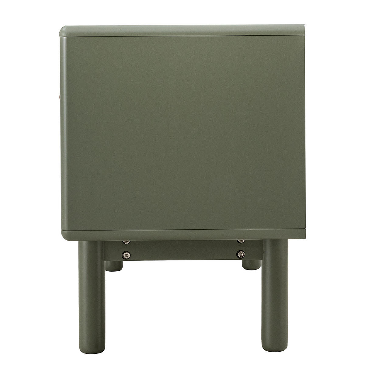 TV-LOWBOARD - 140 cm - Braun/Olivgrün, Holz/Holzwerkstoff (140/55/40cm) - home24