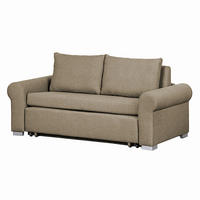SCHLAFSOFA - Beige, Textil (184/90/90cm) - home24