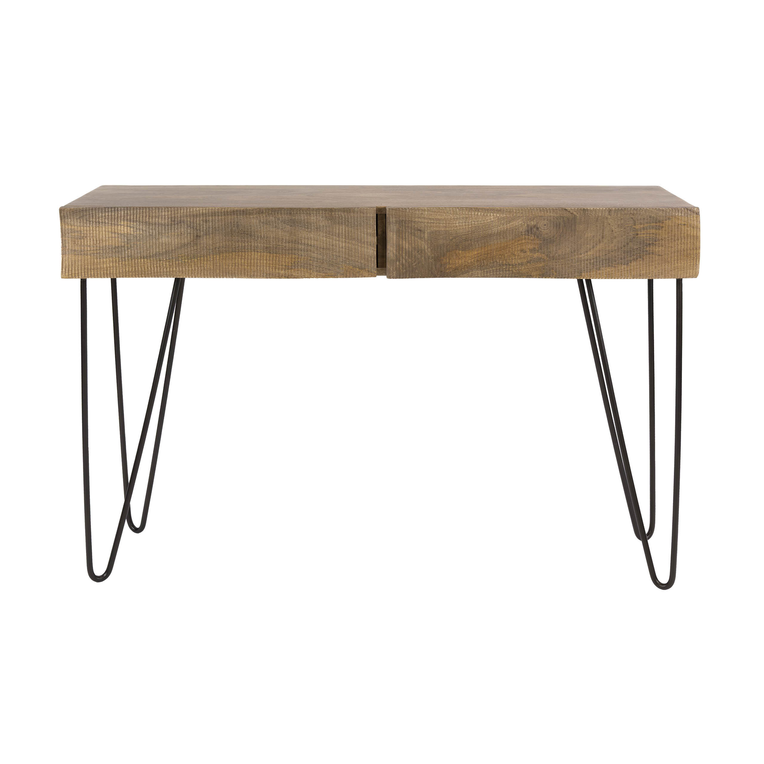 SCHMINKTISCH Ocean Beige 35/120/76 cm - Beige, Holz (35/120/76cm) - Hoyz Collection