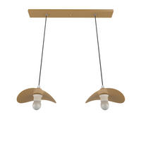 HÄNGELEUCHTE - Goldfarben, Metall (30/30/120cm) - Lumicom