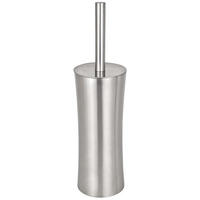 BÜRSTENBEHÄLTER Edelstahl Pieno 10/10/26 cm - Silberfarben, Metall (10/26/10cm) - Wenko