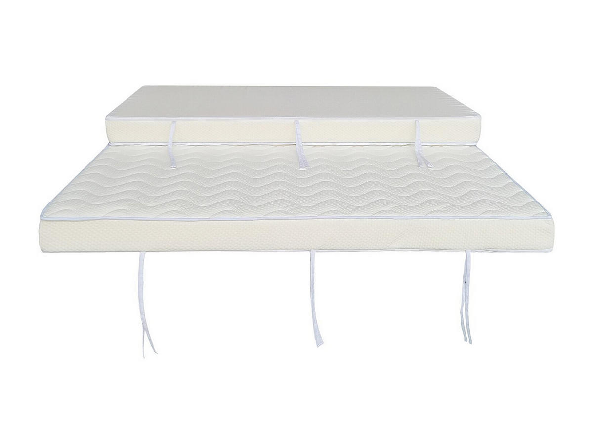 MATRATZEN für Schlafsofas - 2 Personen - stoff - weiß Feria - Weiß, Textil (140/190cm) - Vente-Unique