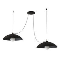 HÄNGELEUCHTE - Schwarz, Metall (40/40/9cm) - Lumicom