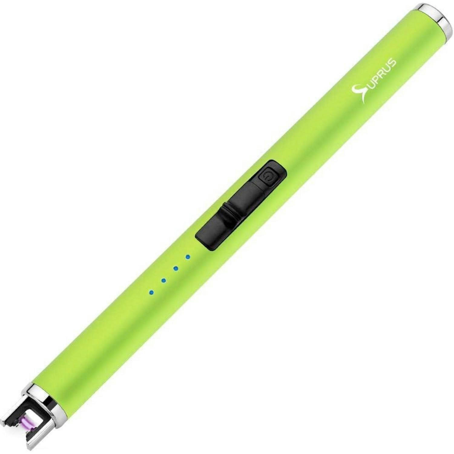 STABFEUERZEUG Plasma USB Aufladbar Gelb - Hellgrün, Kunststoff (4.1/1.7/17.9cm)