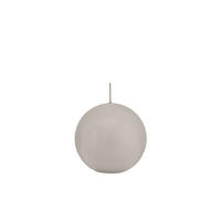 KUGELKERZEN Zinn Grau Ø 70 mm, 12 Stück - Hellgrau, Paraffin (7/7/7cm) - Wiedemann Kerzen