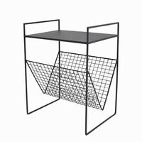 BEISTELLTISCH Maggy Schwarz - Schwarz, Metall (29/36/47cm) - LOFT42