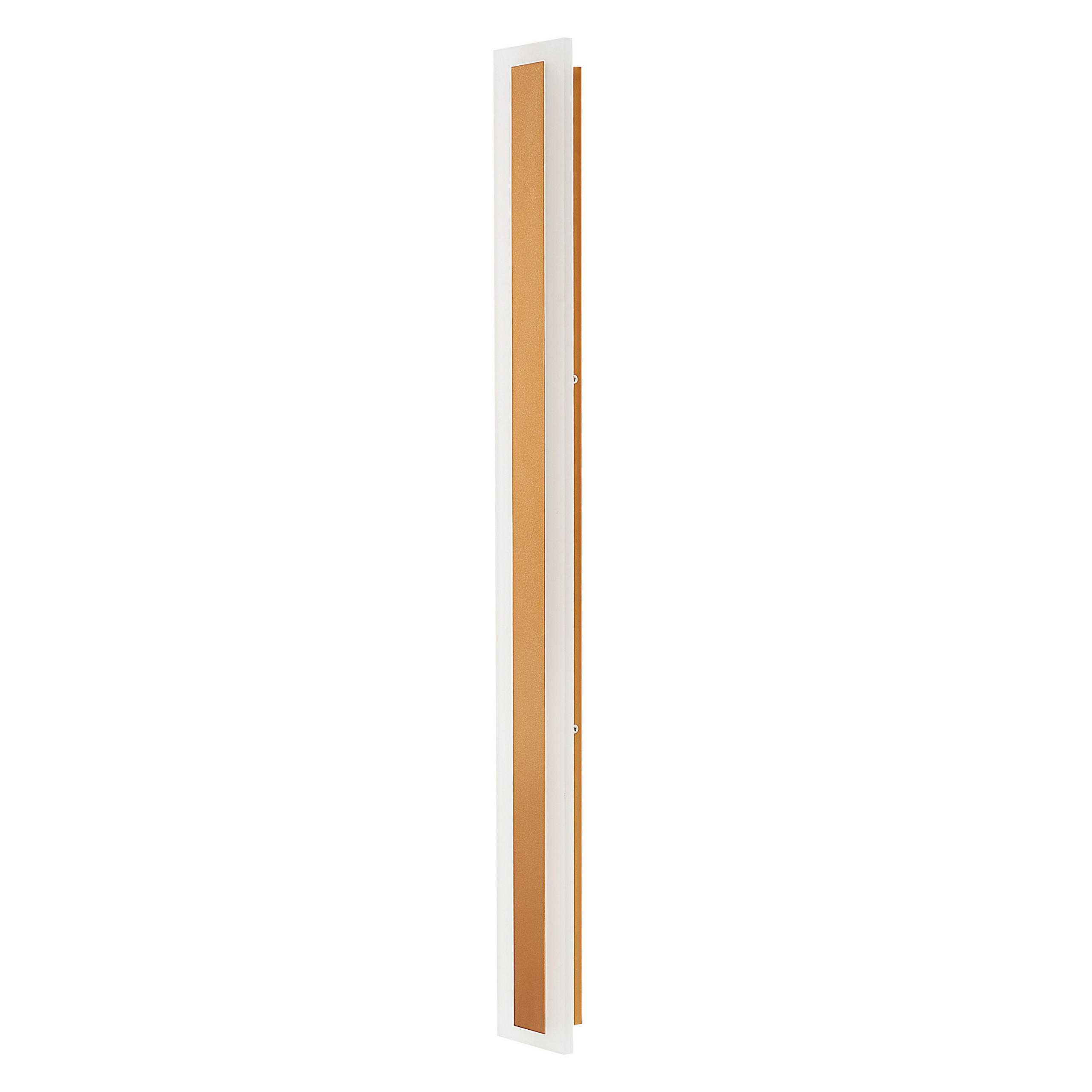 AUSSENWANDLEUCHTE Rosalie 4/9/80 cm - Goldfarben, Metall (9/80/4cm) - Beliani