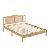 JUGENDBETT 160X200cm in Natur Wood - Naturfarben, Holz (160/200cm) - KOMHTOM