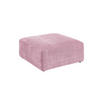 SOFA SITZELEMENT SEPHI Pink Cord - Pink/Schwarz, Kunststoff/Textil (82/39/82cm) - KAWOLA