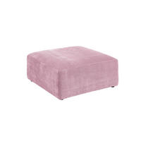 SOFA SITZELEMENT SEPHI Pink Cord - Pink/Schwarz, Kunststoff/Textil (82/39/82cm) - KAWOLA