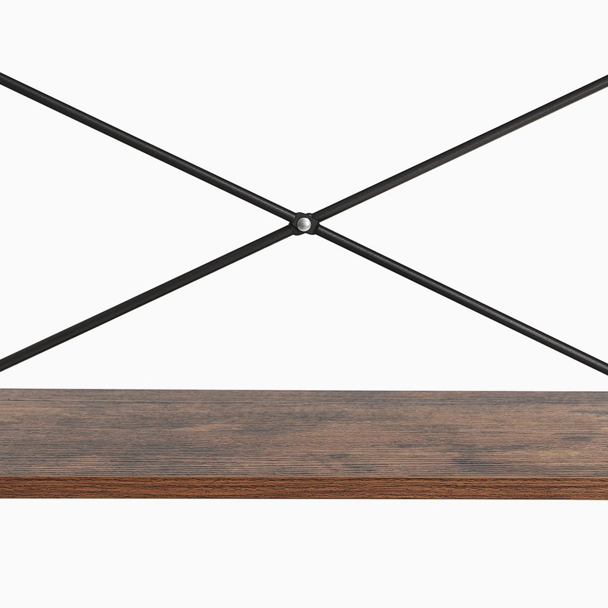 LEITERREGAL STANDREGAL - Braun, Holzwerkstoff (172/34/56cm) - Hansiro