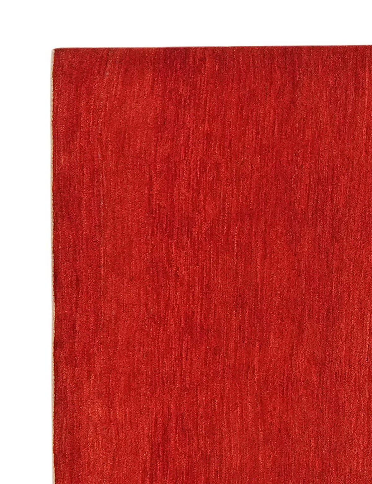 GABBEH-TEPPICH handgeknüpft Rizbaf Rot 239/170 cm Schurwolle - Rot, Textil (170/239cm) - Looma