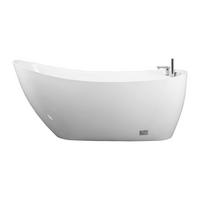 FREISTEHENDE Badewanne - 1 Person - acryl - weiß Natalia - Weiß, Kunststoff (170/73/75cm) - Vente-Unique