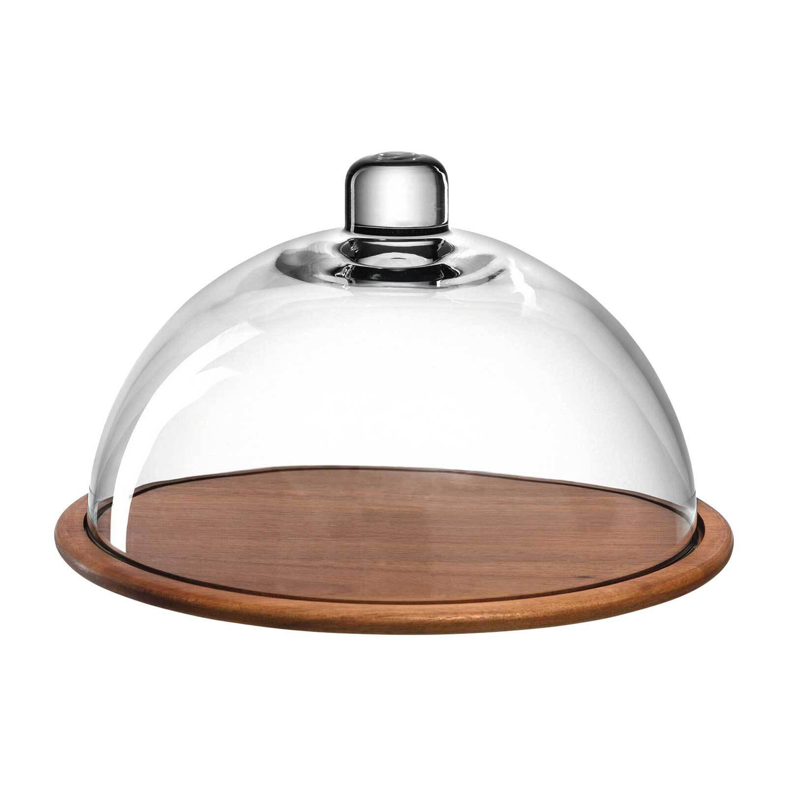 SPEISEGLOCKE Cucina transparent ø 27.3 cm - Transparent, Glas (28.5/17/28.5cm) - Leonardo Living