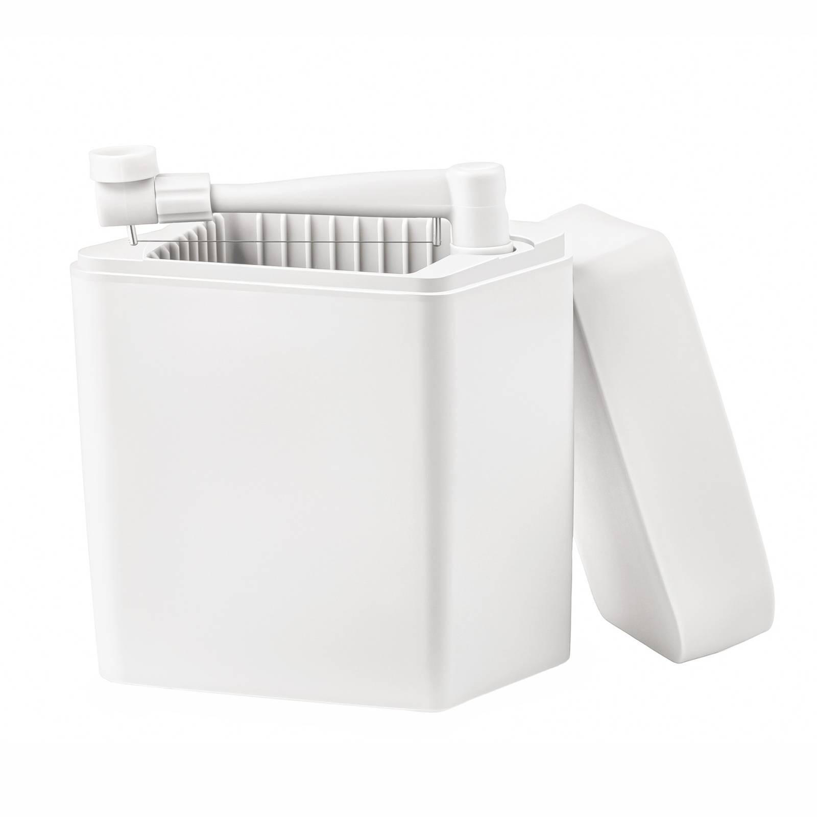 KÄSEHOBEL Classic weiß - Weiß, Kunststoff (10/16cm) - Rosti