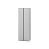 KLEIDERSCHRANK Simply SM01 - Grau, Holzwerkstoff (69/200/40cm) - MIRJAN24