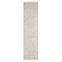 KURZFLOR-TEPPICH Clasico 9161 Beige 80x300 cm - Beige, Textil (80/300cm) - carpet city