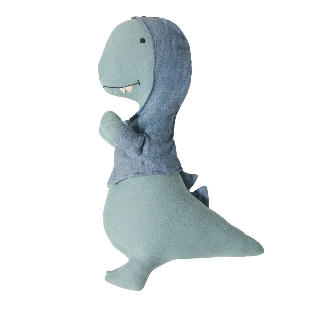 KUSCHELTIER Jersey Dino Mats - Petrol, Textil (28/40cm) - nordic coast company