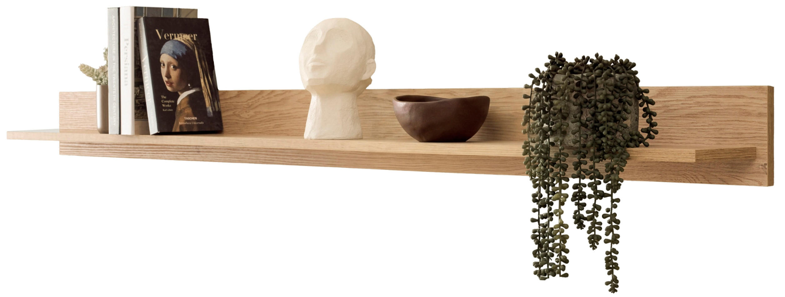 Furn.Design Wandboard Kaschmir, Eiche 195x15x17 cm